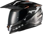 NEXX Casca Adventure NEXX Y. TRAVL PRIMAL BLACK GREY MATT