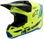 Alpinestars Casca motocross pentru copii ALPINESTARS SM3 RADIUM YL/BK/B