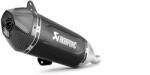 AKRAPOVIC Tobă slip-on line din oțel inoxidabil cu capăt din carbon AKRAPOVIC S-VE125SO5-HWSSBL