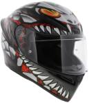 AGV Casca K1 S E2206 - LYZARD MATT BLACK/GREY/RED