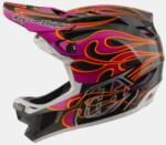 Troy Lee Designs Cască de bicicletă Troy Lee Designs D4 Carbon Helmet MIPS Torched Carbon / Magenta