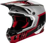 FLY RACING Cască motocross FLY RACING Formula CC Strike- Gri/Roșu/Negru/Alb