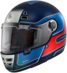 MT Casca MT JARAMA BAUX D7 MATT BLUE/RED