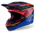 Alpinestars Casca motocross ALPINESTARS SM10 ERA BLUE/RED/YL