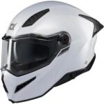 AXXIS Casca flip-up AXXIS GHOSTFIGHTER SV A0 GLOSS WHITE