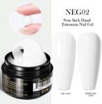 Born Pretty Pro fixálásmentes gyurmazselé 15 ml - NEG02 - Milky White
