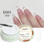 Canni Cream Extension gel - építőzselé - 28g - EG01 Clear