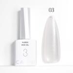 Canni HEMA FREE Rubber Base Gel - 9 ml - X03 Shiny Silver
