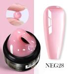 Born Pretty Pro fixálásmentes gyurmazselé 15 ml - NEG28 - Áttetsző