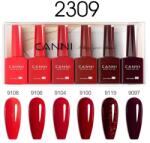 CANNI HEMA FREE UV/LED gél lakk szett 6x9ml - 2309