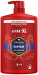 Old Spice Captain Tusfürdő És Sampon Férfiaknak 1000 ml
