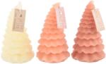 Indecor Lumânare decorativă în formă de brad de Crăciun 18 cm (3 variante)