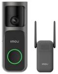 Dahua Sonerie video wireless Imou Doorbell 2S Kit, Wi-Fi 2.4GHz, 3MP, Audio bidirectional, detectie AI, iluminare nocturna, baterie reincarcabila, slot microSD, DB-2SP-3T0W/DS3 (DB-2SP-3T0W/DS3)
