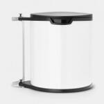 Brabantia Built-in Bin, inox, Alb, 15L (428081) Cos de gunoi