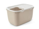 SAVIC | Hop In | macska WC - fehér-mokka, macskáknak - 74 × 49, 7 × 43 cm - 1 db