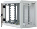 TRITON Cabinet rack 12U/500mm, Sticla securizata, Gri (RUA-12-AS5-CAX-A1) - vexio