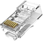 Vention Fișă modulară RJ45 CAT6 UTP Vention IDDR0-50, transparentă, pachet de 50 (35217) - vexio