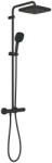 GROHE Tempesta System 250 Cube termosztátos zuhanyrendszer, fekete 266892431
