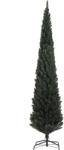 HOMCOM Brad Artificial de Crăciun cu 538 Ramuri, Brad de Crăciun Îngust și Spațios cu Bază de Oțel, Ø55x225 cm, Verde | Aosom Romania (830-854V01GN)
