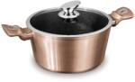 Berlinger Haus Fazék márvány tapadásmentes bevonattal Rose Gold 24cm 54953 (BH/1515NN)