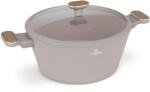 Berlinger Haus Fazék fedővel és titán bevonattal Taupe Nordic 28cm 54992 (BH/8340)