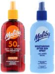Malibu SPF50 Barnító Olaj 200ml + Napozás Utáni Spray Balzsam 200ml, 2 db-os szett (221220231547)