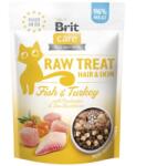 Brit Brit Raw Treat Cat Hair & Skin cu Curcan si Somon, 40 g