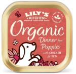Lily's Kitchen Lily's Kitchen Dog Organic Dinner for Puppies cu Pui si Legume, 150 g
