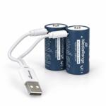 MediaRange USB-C Li-Ion, C típusú, 1, 5V, 3000mAh, 2 db (MRBAT168)