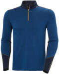 Helly Hansen Lifa Merino Midweight 1/2 Zip férfi funkcionális póló XXL / kék