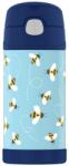 Thermos FUNtainer gyerek termosz, szívószálas, 0, 355 l, honey bees