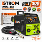 STROMO SWM-300 300A Kétfunkciós Inverteres CO₂ Hegesztőgép
