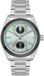 Daniel Klein Exclusive DK. 1.14359-5 - Ceas barbatesc quartz argintiu cu cadran mint (DK.1.14359-5) Ceas