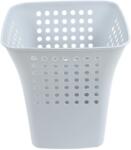  Cos de gunoi, pentru birou, plastic, forma patrata, diverse culori, 15 L, Perind 7577 Cos de gunoi