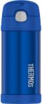 Thermos FUNtainer gyerek termosz, szívószálas, 0, 355 l, kék