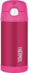 Thermos FUNtainer gyerek termosz, szívószálas, 0, 355 l, rózsaszín