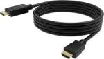 Vision Cablu DP la HDMI negru 2m VISION 8K (TC 2MDPHDMI8K/BL)