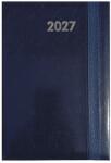 Alisca Agendă ALISCA Rebel, cusută, B/6, zilnică, pagini albe, albastră, 2027 (260602/VK)