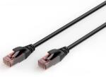 ASSMANN Patch Cord Digitus by Assmann DK-1617-100-OD, Cat6, U/UTP, 10 m, Black, 10 bucati (DK-1617-100-OD-10)