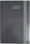 Alisca Agendă ALISCA Rebel, cusută, B/6, pagini albe, gri, 2027 (260602/VSZ)