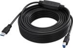 Vision Cablu USB 3.0 negru de 15 m (TC 15MUSB3.0+/BL)