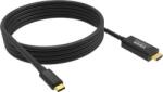 Vision Cablu USB-C la HDMI 8K negru de 2m (TC 2MUSBCHDMI8K/BL)