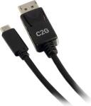 C2G Cablu USB-C la DisplayPort negru, 1.8m (26902)