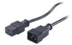 APC by Schneider Electric APC PWR Cord C19 - C20, 0.6 m Fekete 0, 6 M C19 csatlakozó C20 csatlakozó (AP9892) (AP9892)