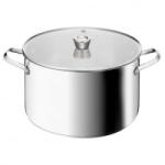 Tefal Emotion+ XL rozsdamentes acél fazék fedővel 30cm (E3366955) (E3366955)
