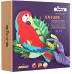 OKTO NATURE Set de modelare artistică Papagal Ara roșu (WKW060481)
