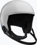 Salomon Cască de schi pentru copii Salomon Equipe Fis + Chinguard Jr white/race blue