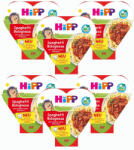 HiPP BIO Bolognai spagetti mediterrán fűszerekkel 12 hó+ (6x250 g) - tálcás menü (8635-03)