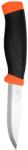 Morakniv Companion Heavy Duty Fix Pengéjű Kés - Narancssárga, 10 cm Penge, Outdoor Túrakés Felnőtteknek