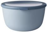 Mepal Cirqula Round Multi Bowl ételtároló doboz - 3000 ml - Nordic Blue - légmentes, mikrohullámú sütőbe és mosogatógépbe tehető - törésálló